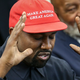 Kanye West speaks during a meeting with U.S. President Donald Trump in the Oval office of the White House on October 11, 2018 in Washington, DC.